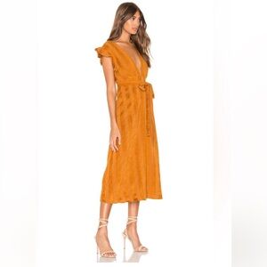 Line & Dot Brynn Plunge Dress size Large